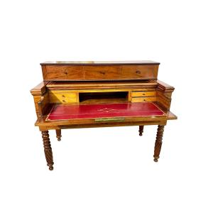 French Empire Period Walnut Secretaire Desk, Circa 1810