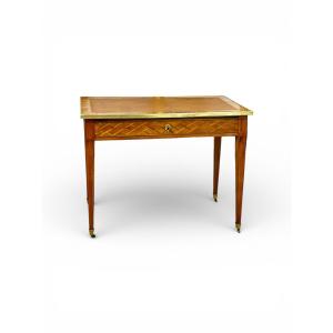 Louis XVI Writing Table With Bronze Mounts, France C. 1780
