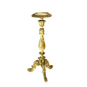 An Impressive Gilt Wood Pedestal