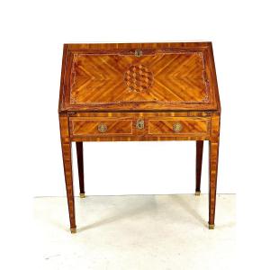 18th Century Louis XVI Bureau Or Fall Front Desk
