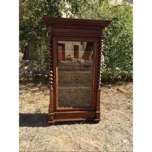 Louis XIII Library In Oak D 19th Century