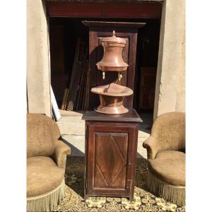 Louis XIII Fountain Furniture In Walnut 17th