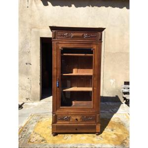 Library, Napoleon III, In Walnut, 19th Century Period