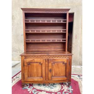 Louis XVI Dresser, In Walnut, 18th Century
