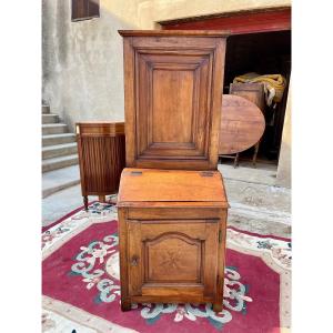Louis XIV Oratory, In Walnut, 18th Century
