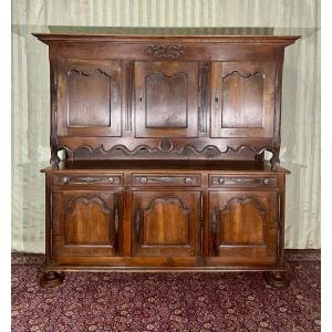 Buffet, Lorrain, Louis XV Six Doors, 18th Century.