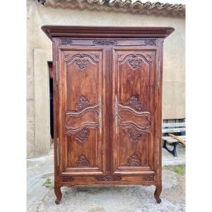 18th Century Regency Oak Wardrobe.