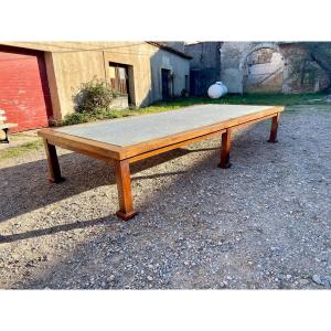 Large Oak Meeting Table 1950.