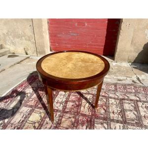 Gueridon, Louis XVI, Games Table, Mahogany, 19th Century 