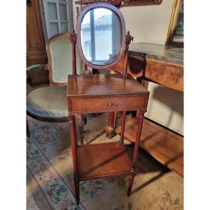 Louis XVI Mahogany Dressing Table From The 19th Century 