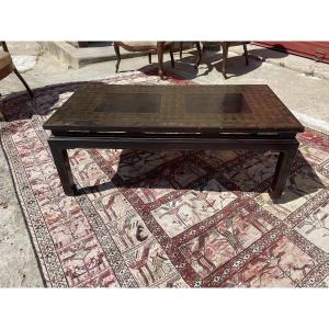 Chinese Lacquered And Painted Coffee Table, 1950.