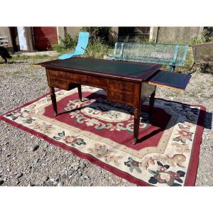 Middle Desk, Restored In 19th Century Mahogany