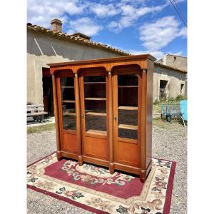 Empire Mahogany Bookcase, 1900s.