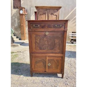 Louis XVI Walnut Secretary, 18th Century 