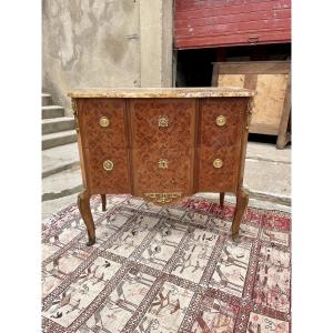 Chest Of Drawers, Louis XV/louis XVI Transition, Late 19th Century 