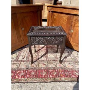 Louis XV Provençal Mahogany Workbench From The 19th Century 