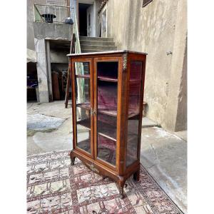 Showcase, Silversmith, Louis XV, Napoleon III, 19th Century 