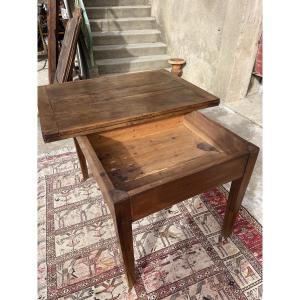 18th Century Directoire Walnut Dining Table 