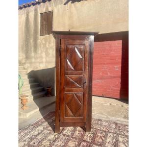 Louis XIII Walnut Bonnetiere, 17th Century 