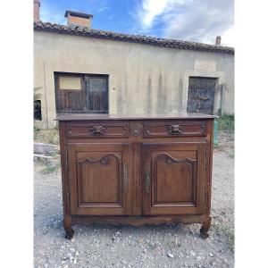 Louis XV Style Buffet In Oak, Dating From The 18th Century