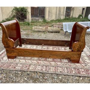 Mahogany Daybed, 20th-century Restoration 