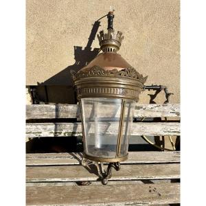 Paris Lantern, In Period Bronze, 1950