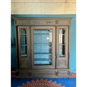 Bookcase, Display Case, Napoleon III Period, 19th Century 