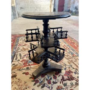 Revolving Library, Napoleon III, 19th Century 