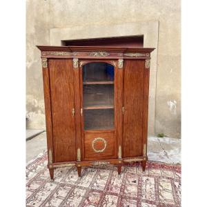 Library, Empire Style, Return From Egypt, In 19th-century Mahogany