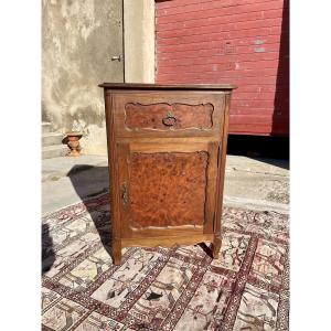 Louis XV Style Jam Pots, Bressan Style, Made Of Walnut, Circa 1900