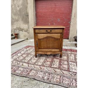 Louis XV Style Cherry Wood Jam Pot, Late 19th Century