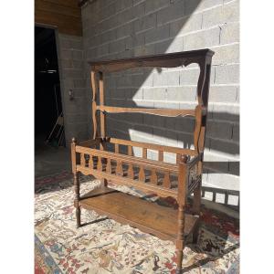 Picard Period Drainer, Louis XV Style, In Oak, 18th Century 