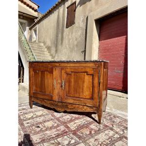 Louis XVI Two-door Sideboard In Walnut From The 18th Century