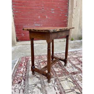 Small Louis XIII Period Walnut In-between Table