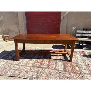18th Century Walnut Directoire Farm Table