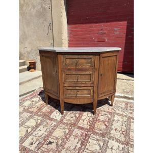 Louis XVI Period Mahogany Sideboard, Late 18th Century