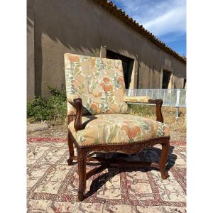 19th Century Regency Walnut Armchair