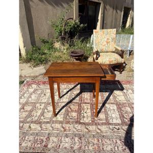Eighteenth-century Walnut Directoire Table, Between Two Tables