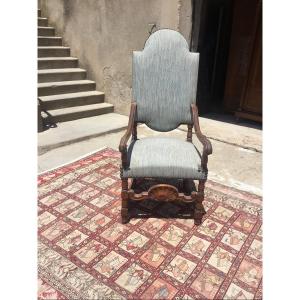 Regency Style Armchair 19th Century