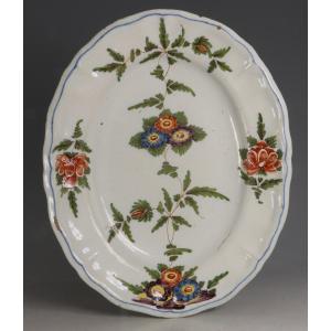 A Nove Di Bassano Earthenware Dish From Italy, Circa 1760/70