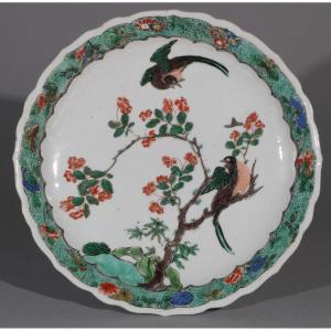 A Chinese Dish, Famille Verte Kangxi C1700