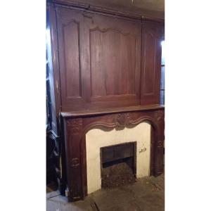 19th Century Walnut Paneling