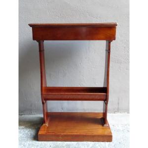 Work/sewing Table In Mahogany 1st Quarter Of The 19th