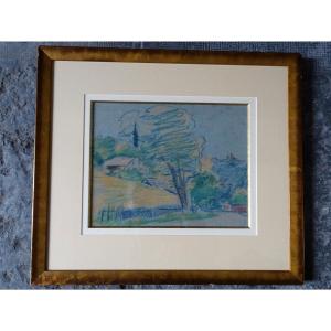 Jules Flandrin Pencilor House Of Flandrin In Corenc Early 20th