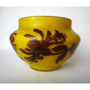 André Delatte Vase In Glass Paste