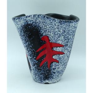 Elchinger Glazed Terracotta Vase 20th