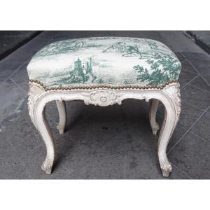 Napoleon III Lacquered Stool
