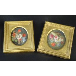 Small Pastel Paintings Of Flowers 20s