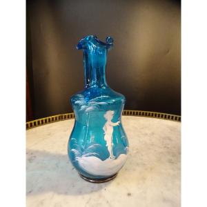 Mary Gregory Carafe 19th