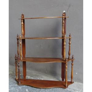 Mahogany Wall Shelf 19th